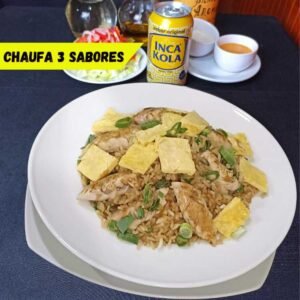 Arroz chaufa 3 Sabores