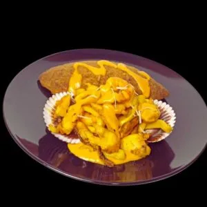 tacu tacu salsa de mariscos